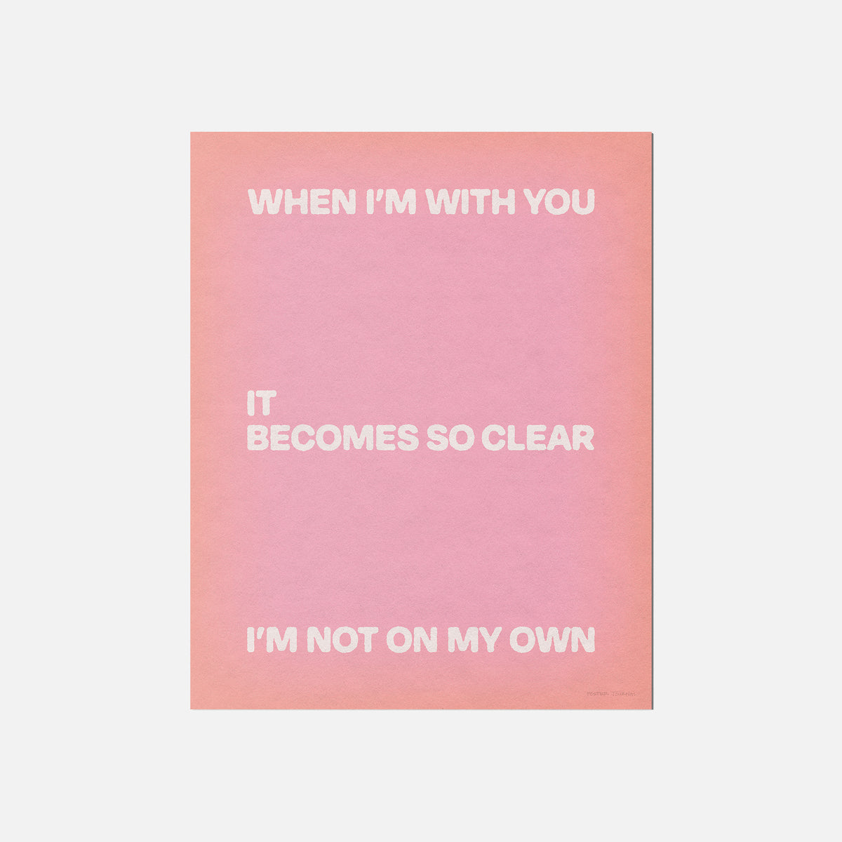OWN PRINT