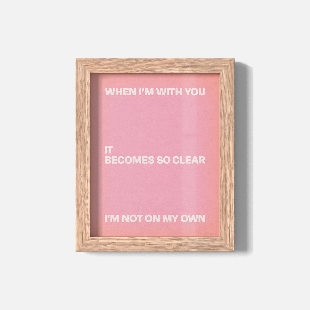 OWN PRINT