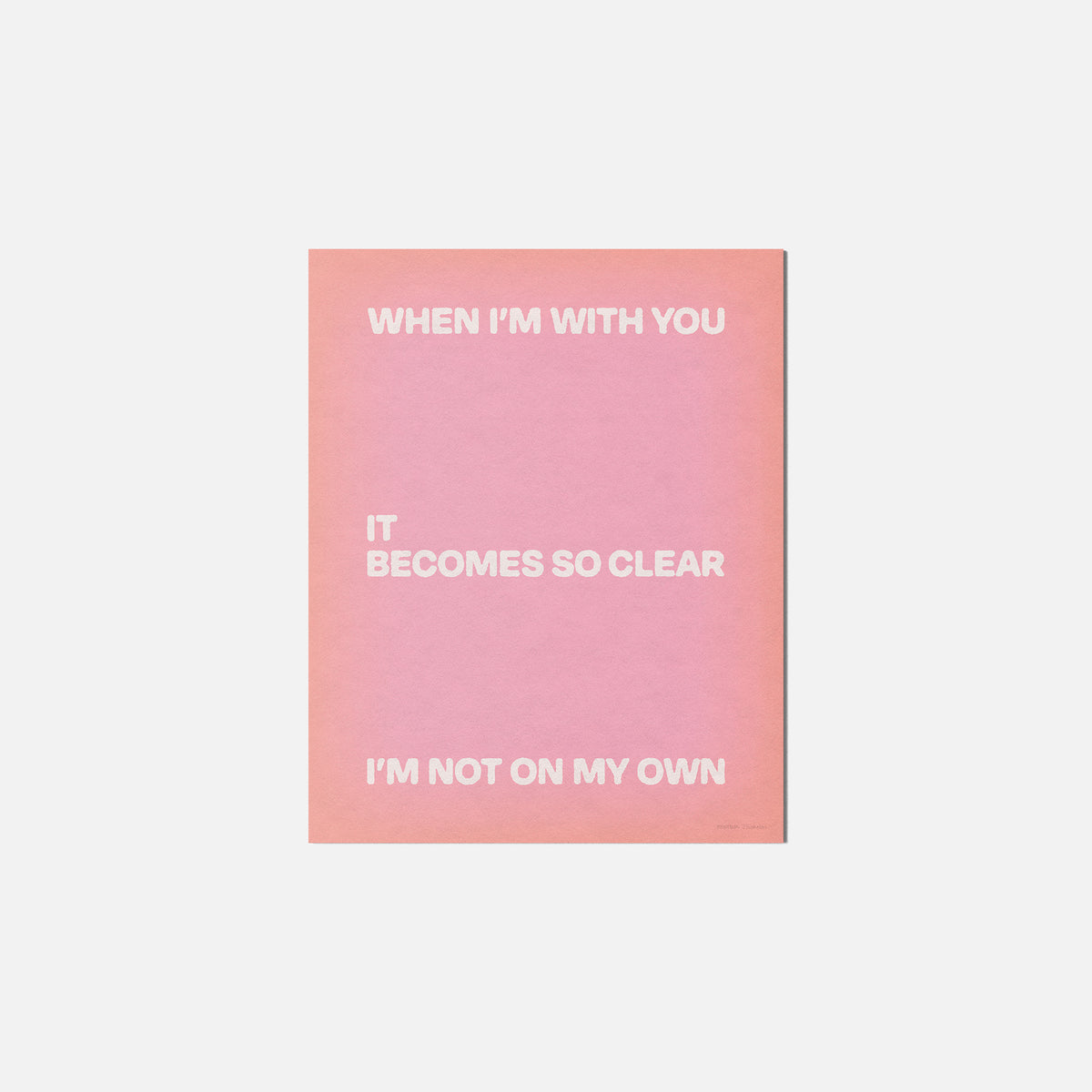 OWN PRINT