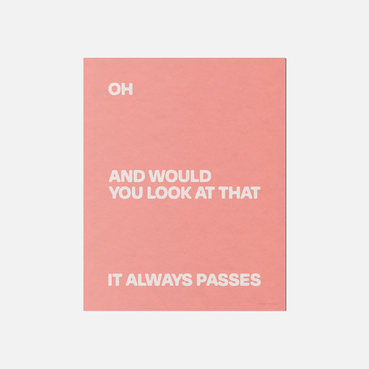 PASSES PRINT
