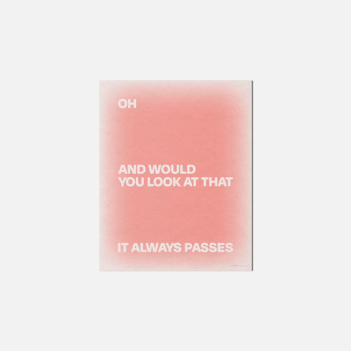 PASSES PRINT