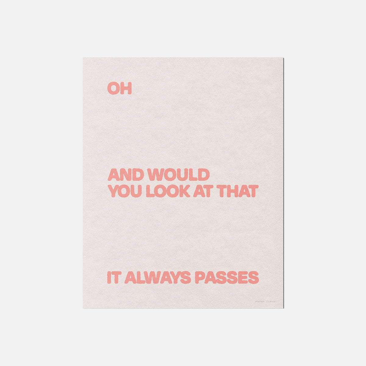 PASSES PRINT