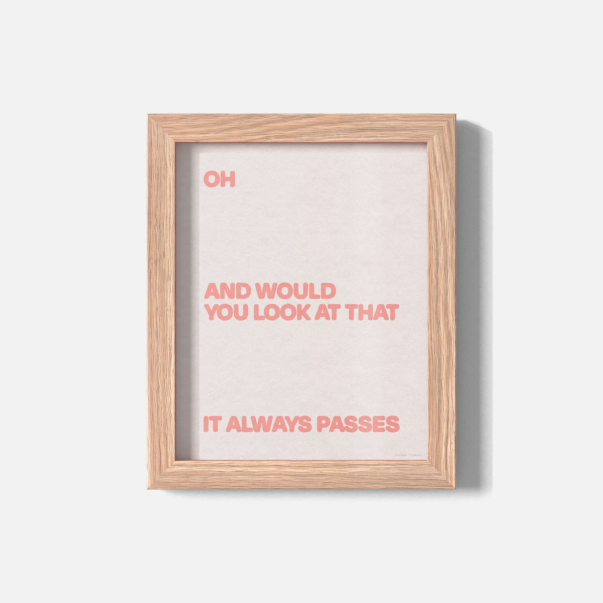 PASSES PRINT