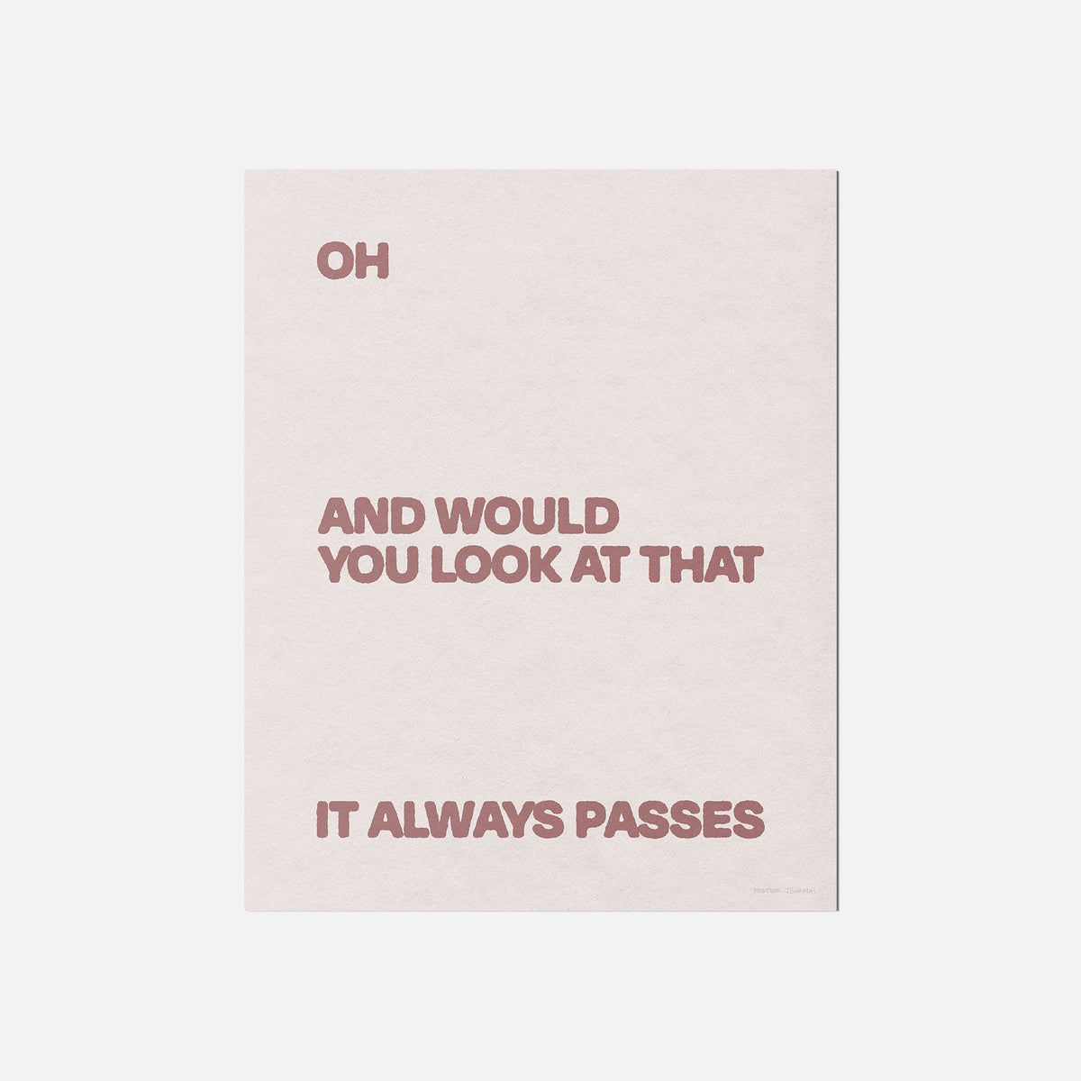PASSES PRINT