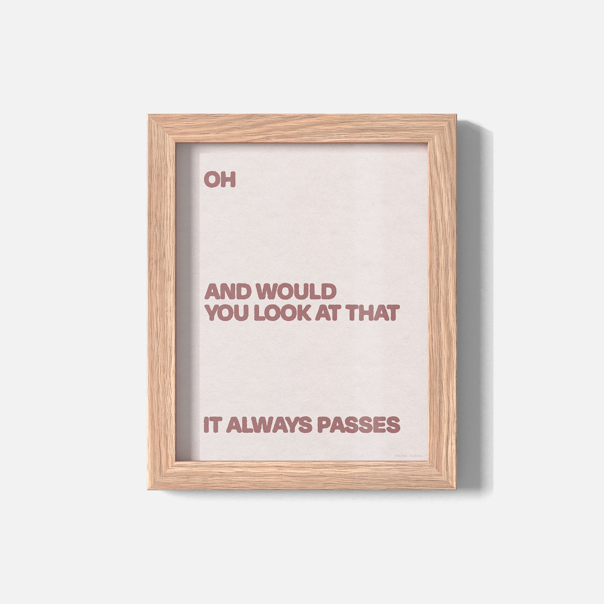 PASSES PRINT