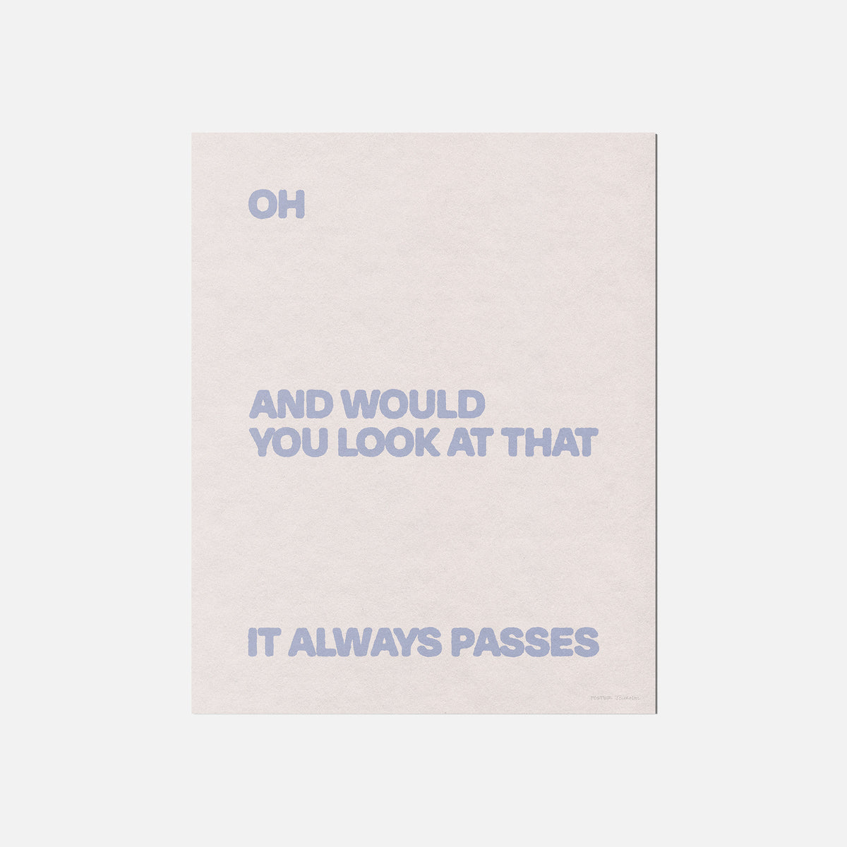 PASSES PRINT
