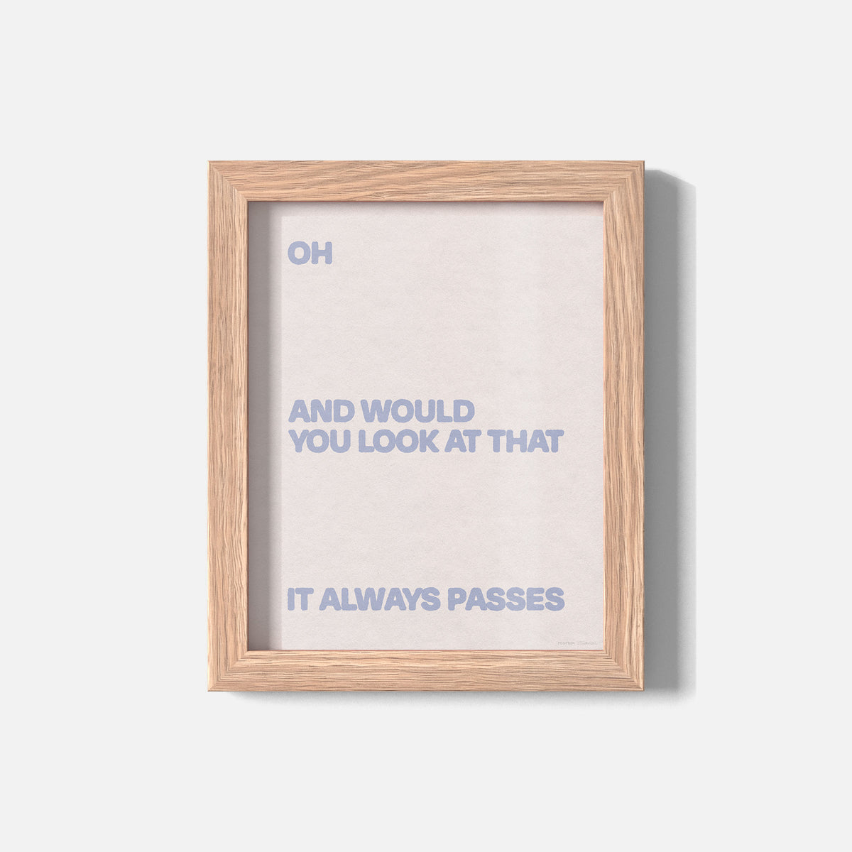 PASSES PRINT