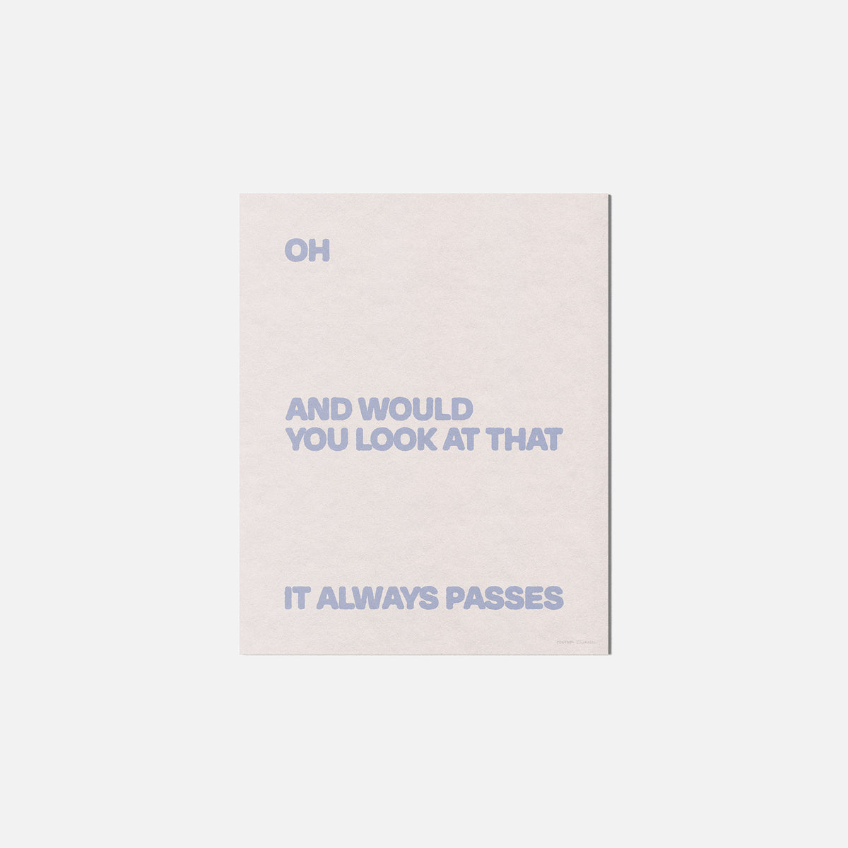 PASSES PRINT