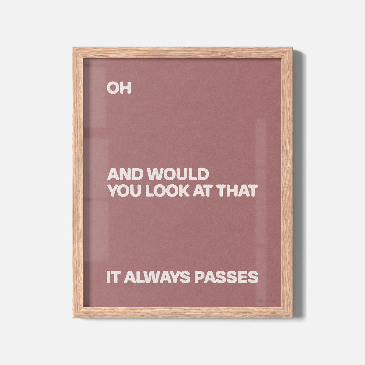 PASSES PRINT