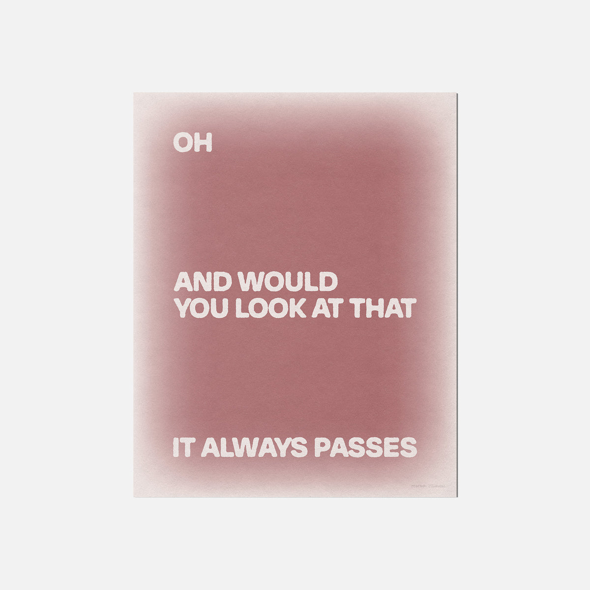 PASSES PRINT