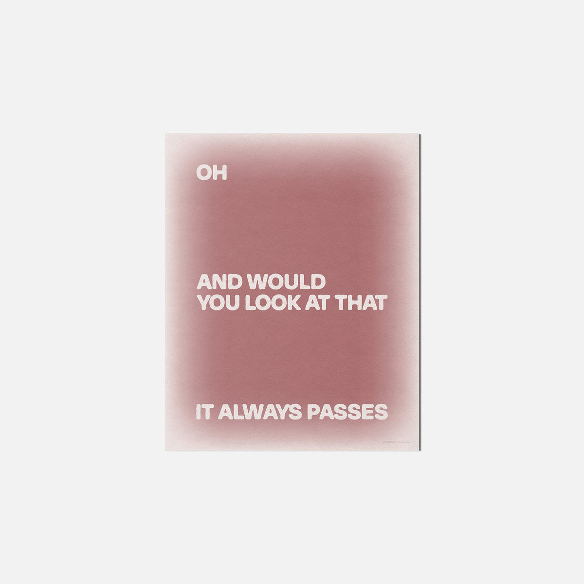 PASSES PRINT