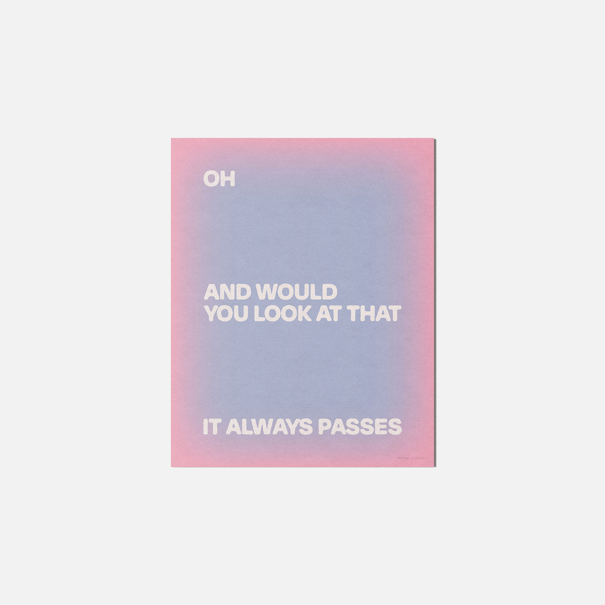 PASSES PRINT