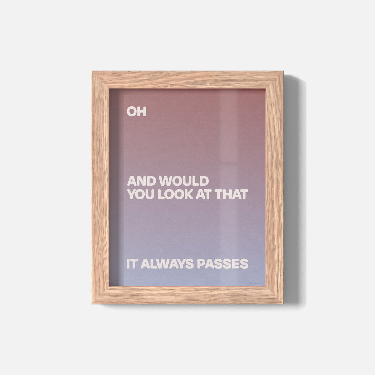 PASSES PRINT