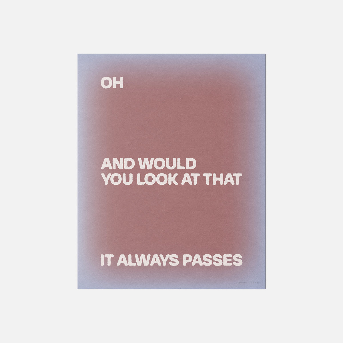 PASSES PRINT