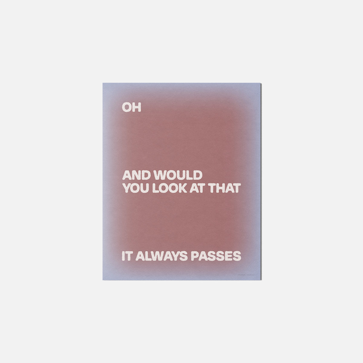 PASSES PRINT