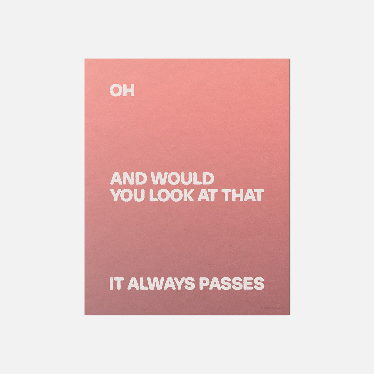 PASSES PRINT