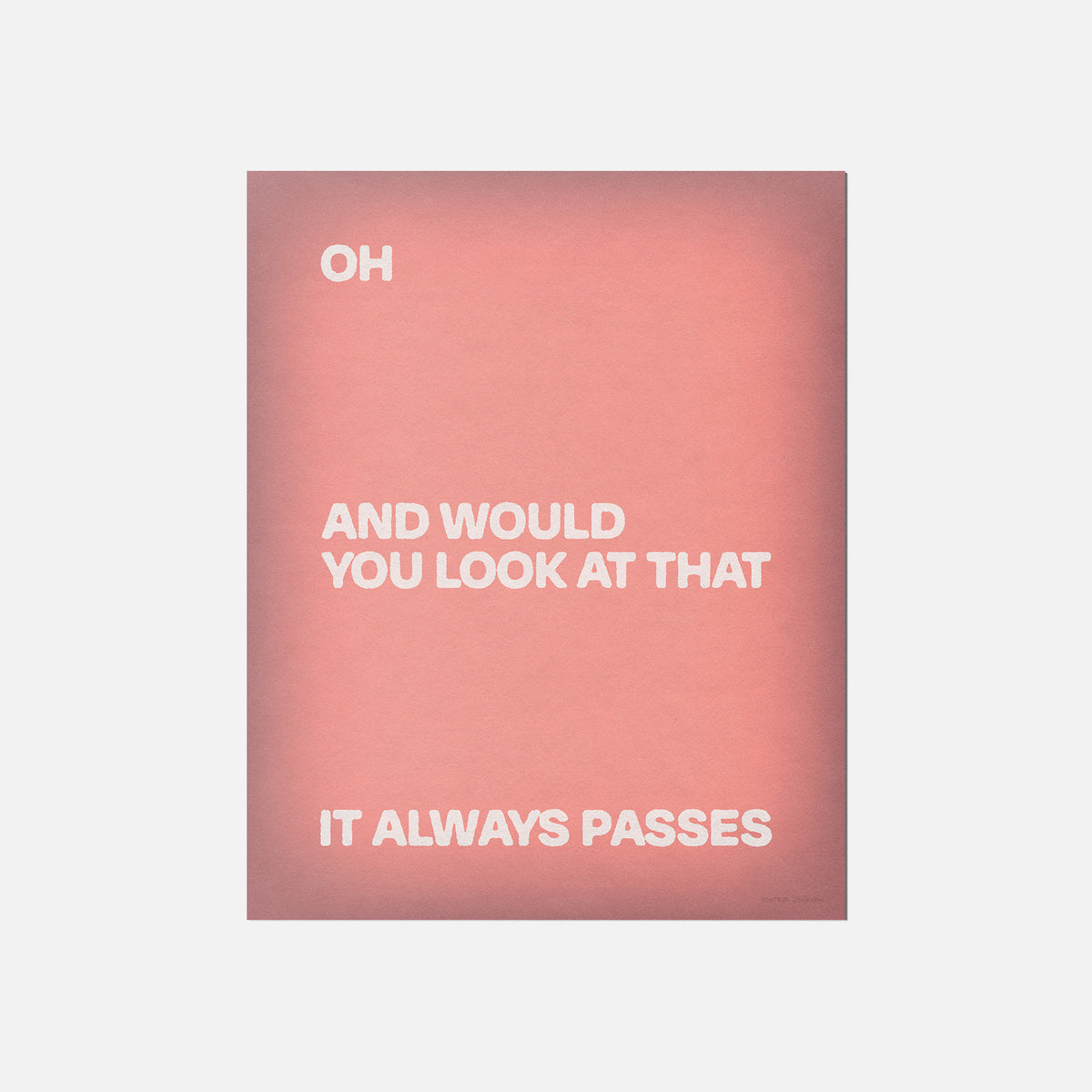 PASSES PRINT