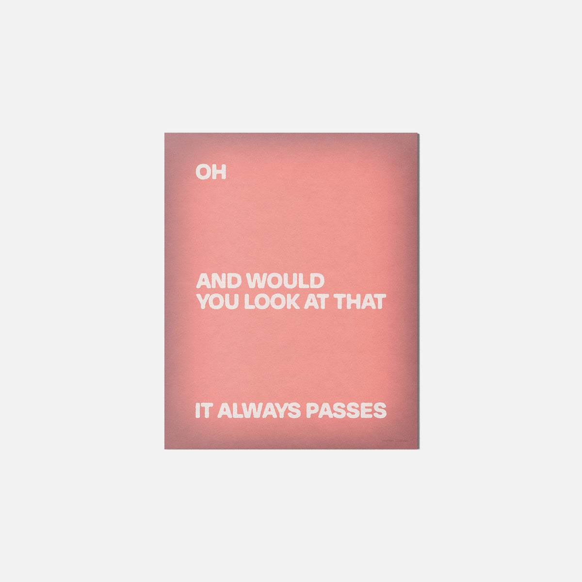PASSES PRINT