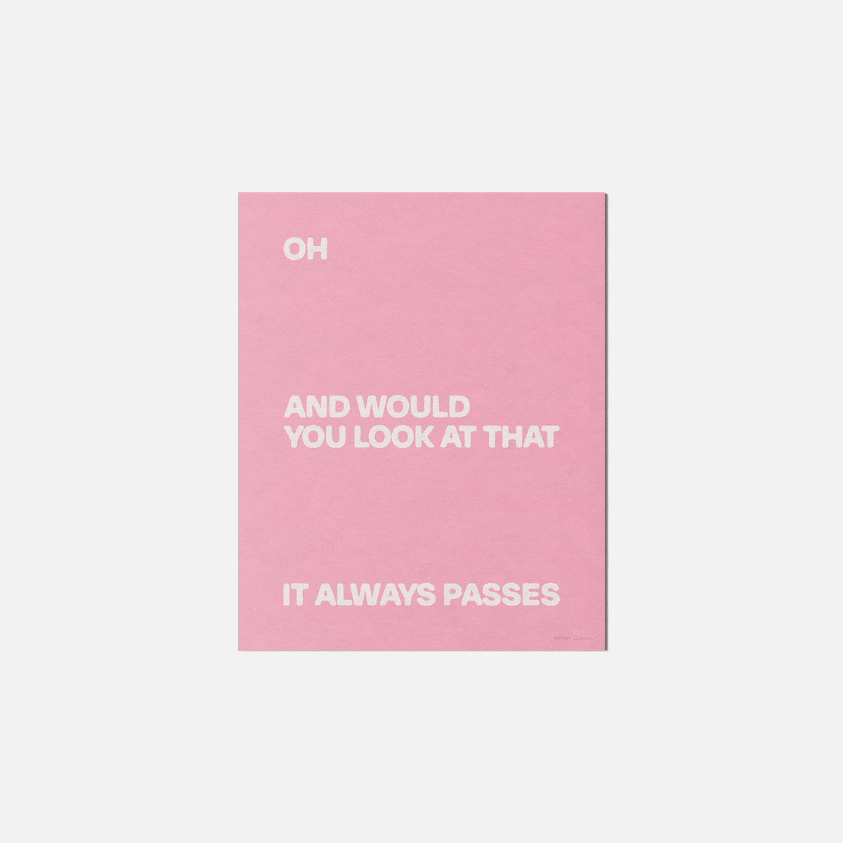 PASSES PRINT
