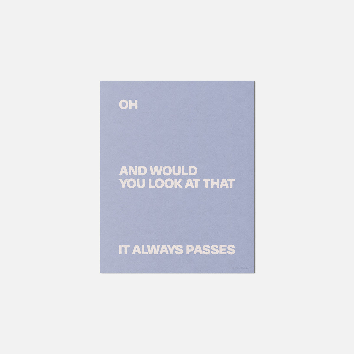 PASSES PRINT