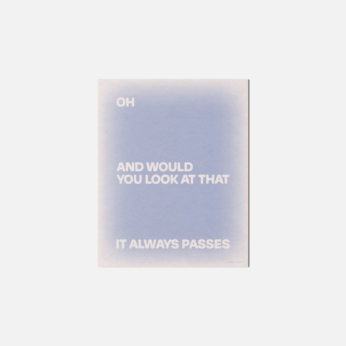 PASSES PRINT