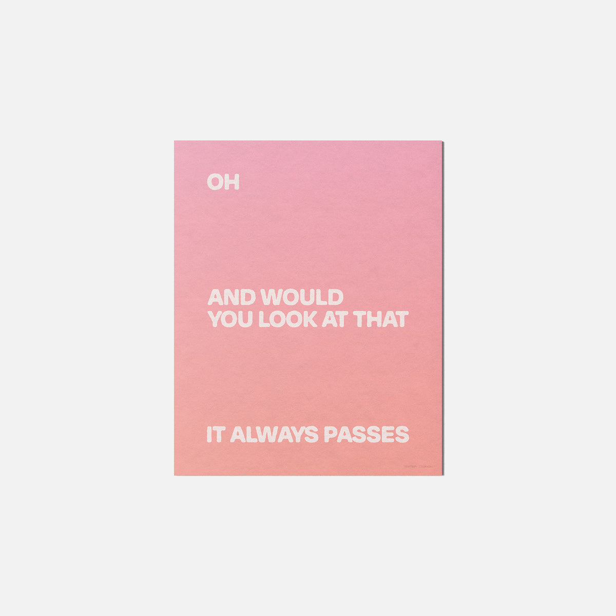 PASSES PRINT