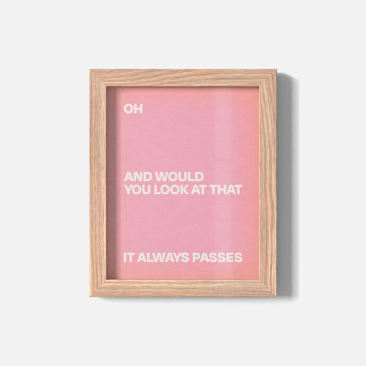 PASSES PRINT