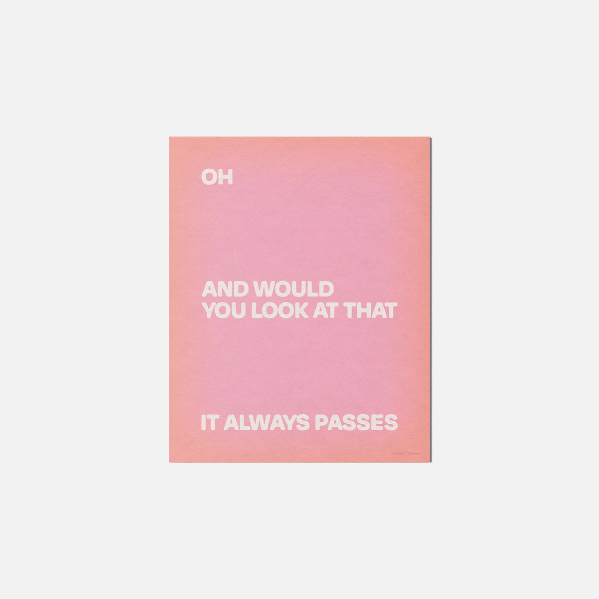 PASSES PRINT