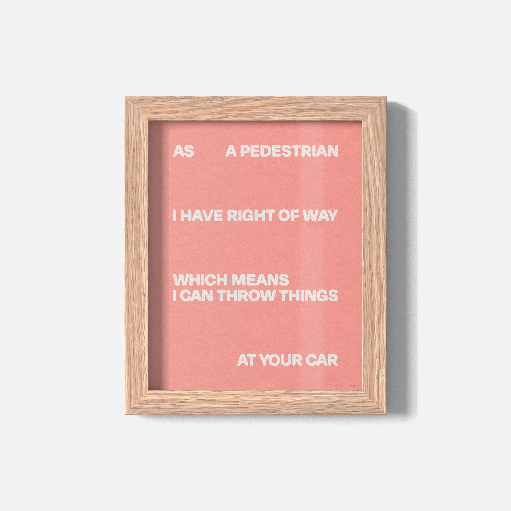 PEDESTRIAN PRINT