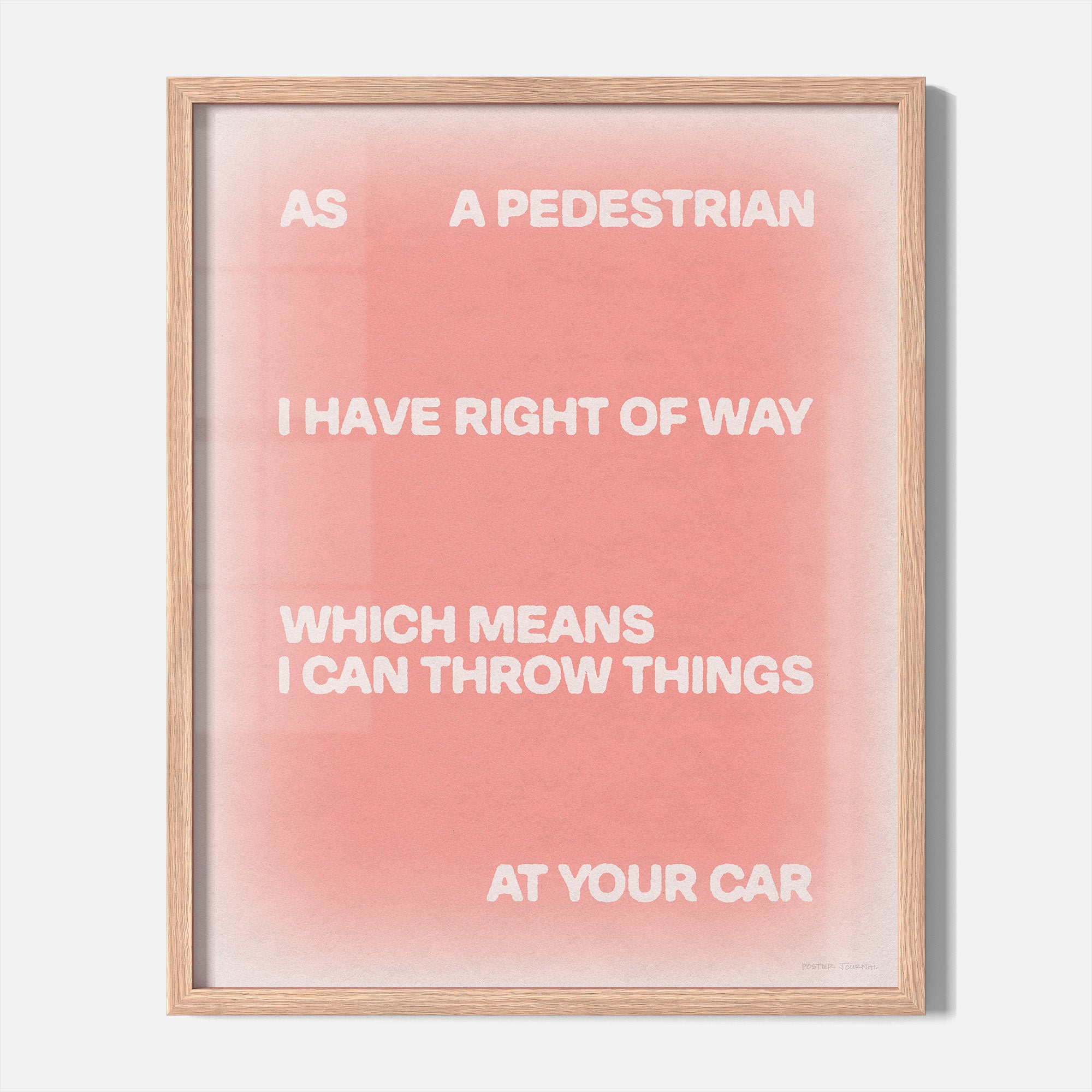 PEDESTRIAN PRINT