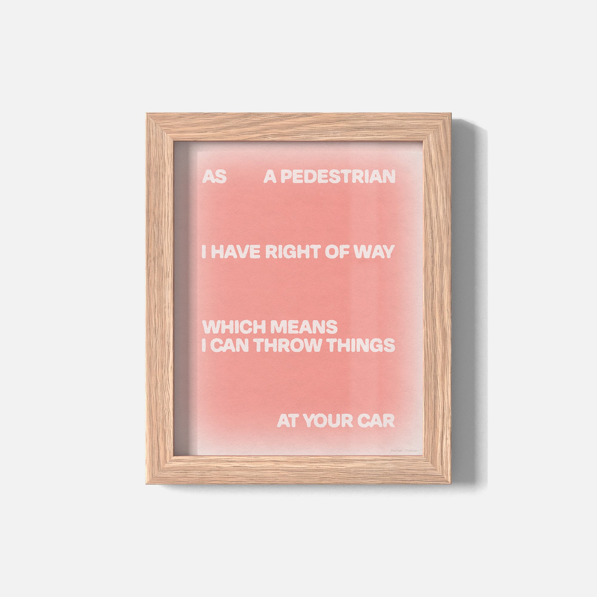PEDESTRIAN PRINT