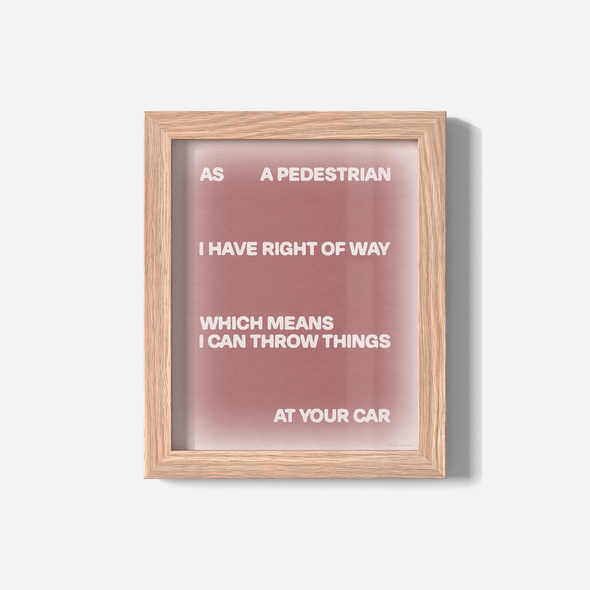PEDESTRIAN PRINT