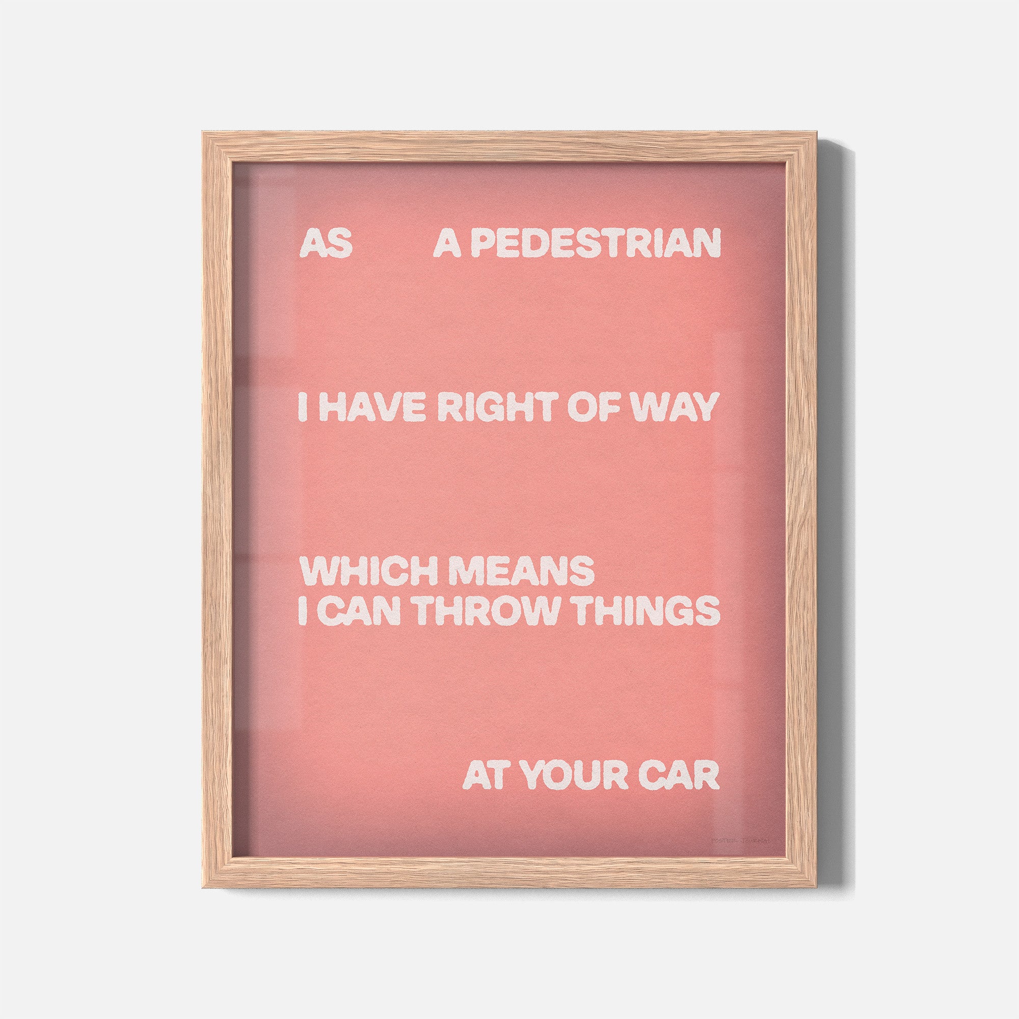 PEDESTRIAN PRINT