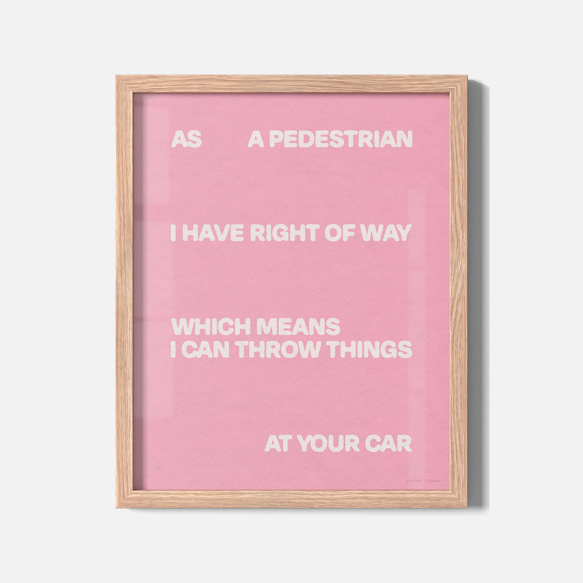PEDESTRIAN PRINT