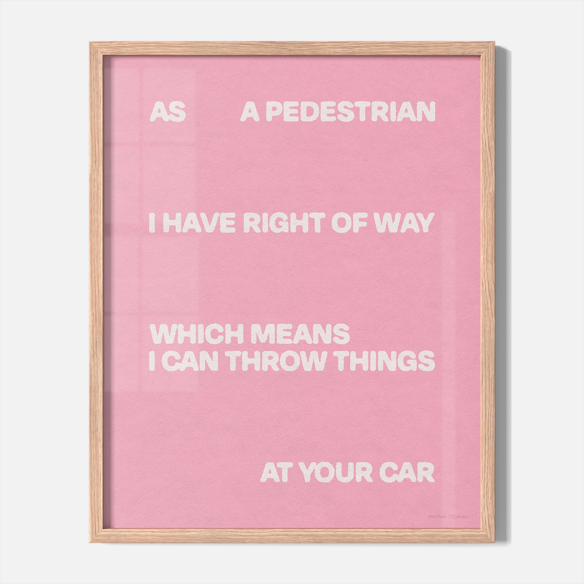 PEDESTRIAN PRINT