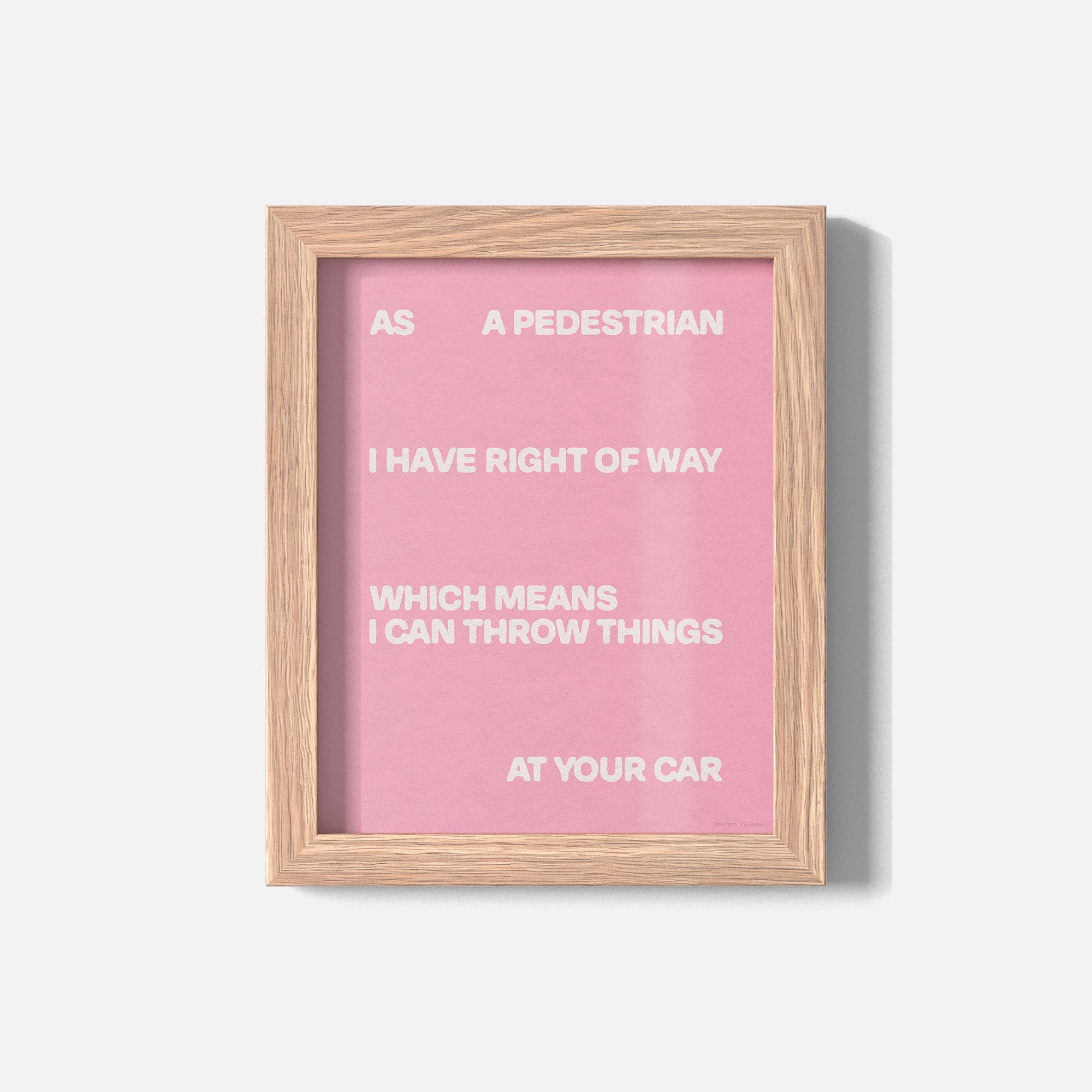 PEDESTRIAN PRINT
