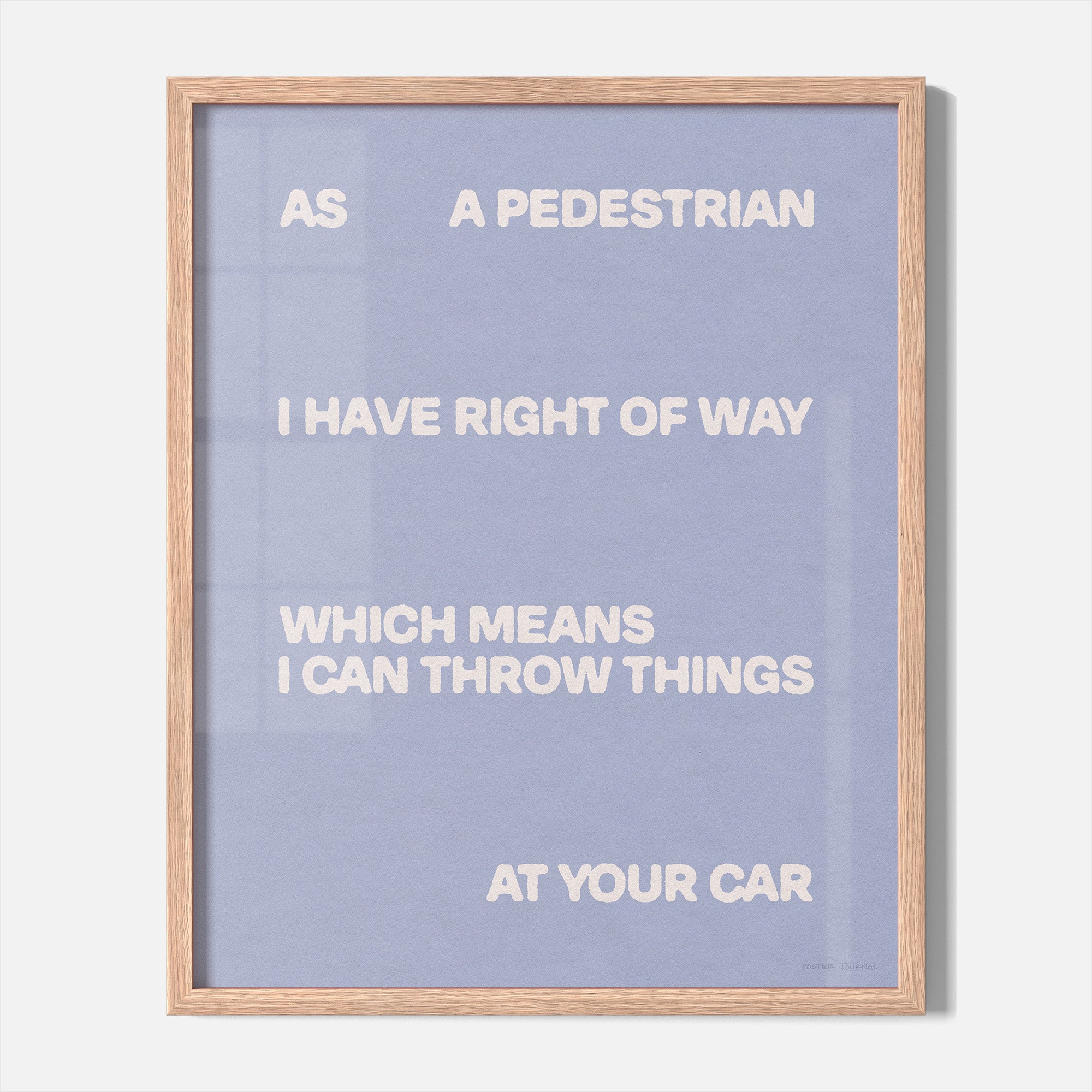 PEDESTRIAN PRINT