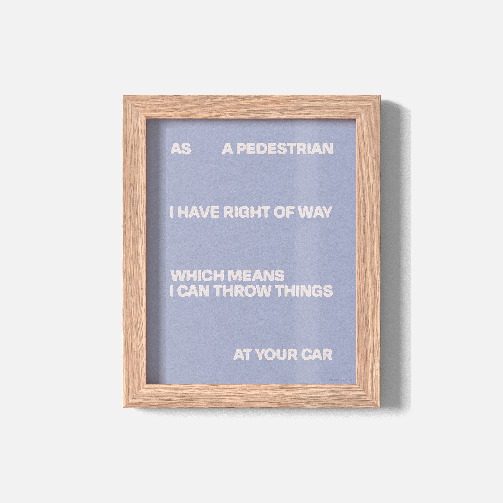 PEDESTRIAN PRINT