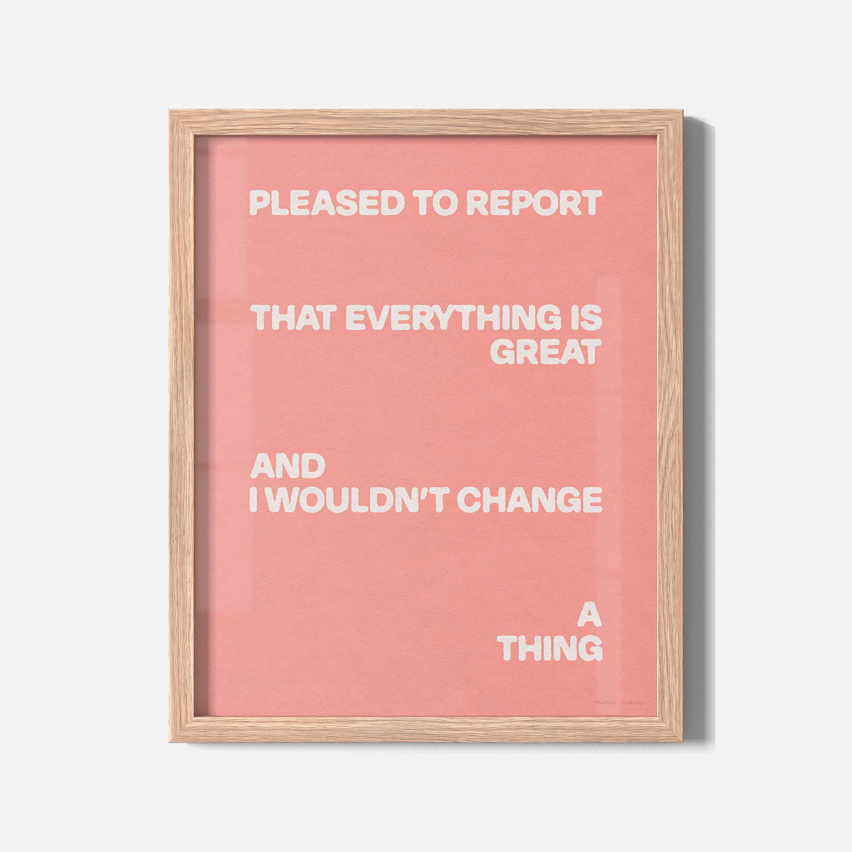 PLEASED PRINT