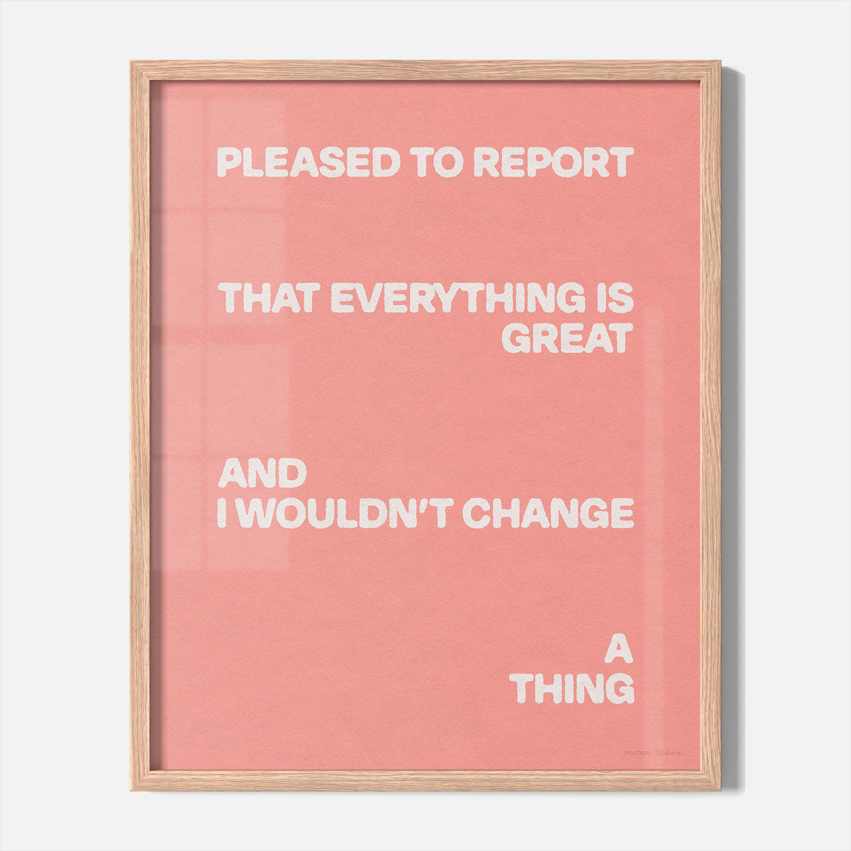 PLEASED PRINT