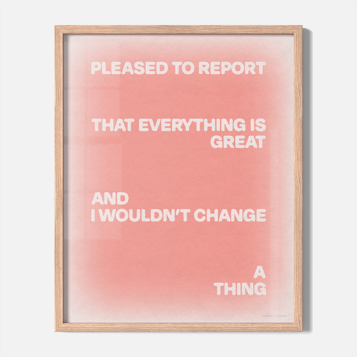 PLEASED PRINT