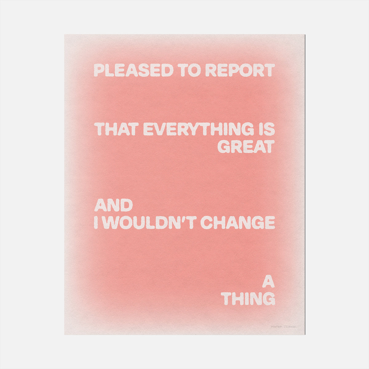PLEASED PRINT