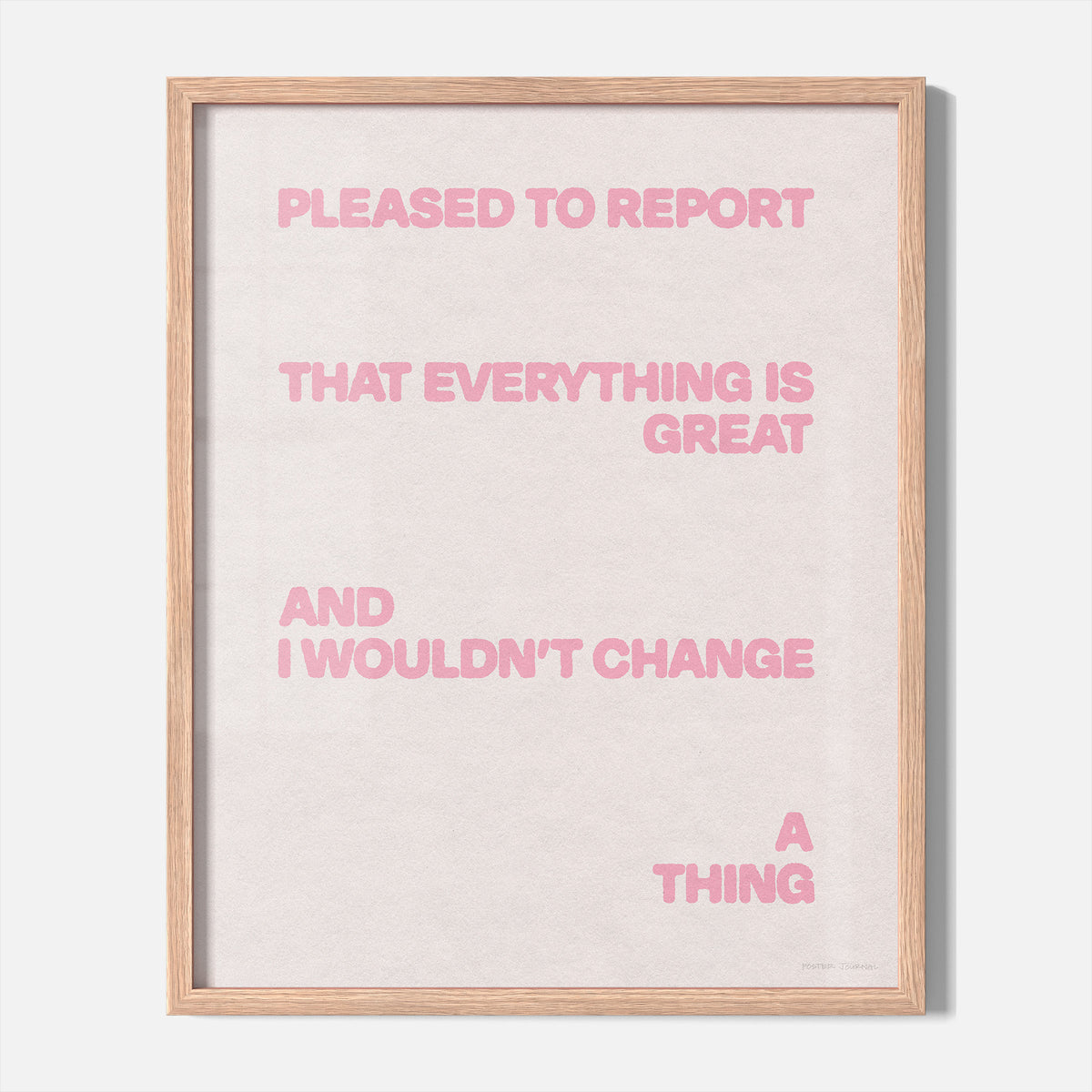 PLEASED PRINT