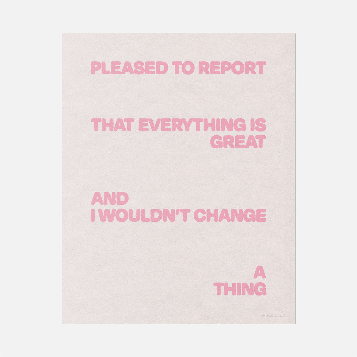 PLEASED PRINT