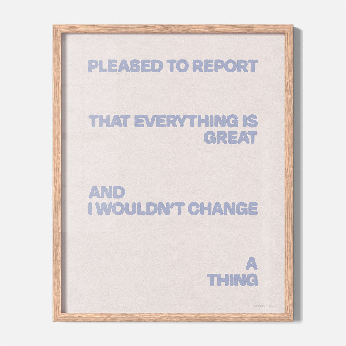PLEASED PRINT