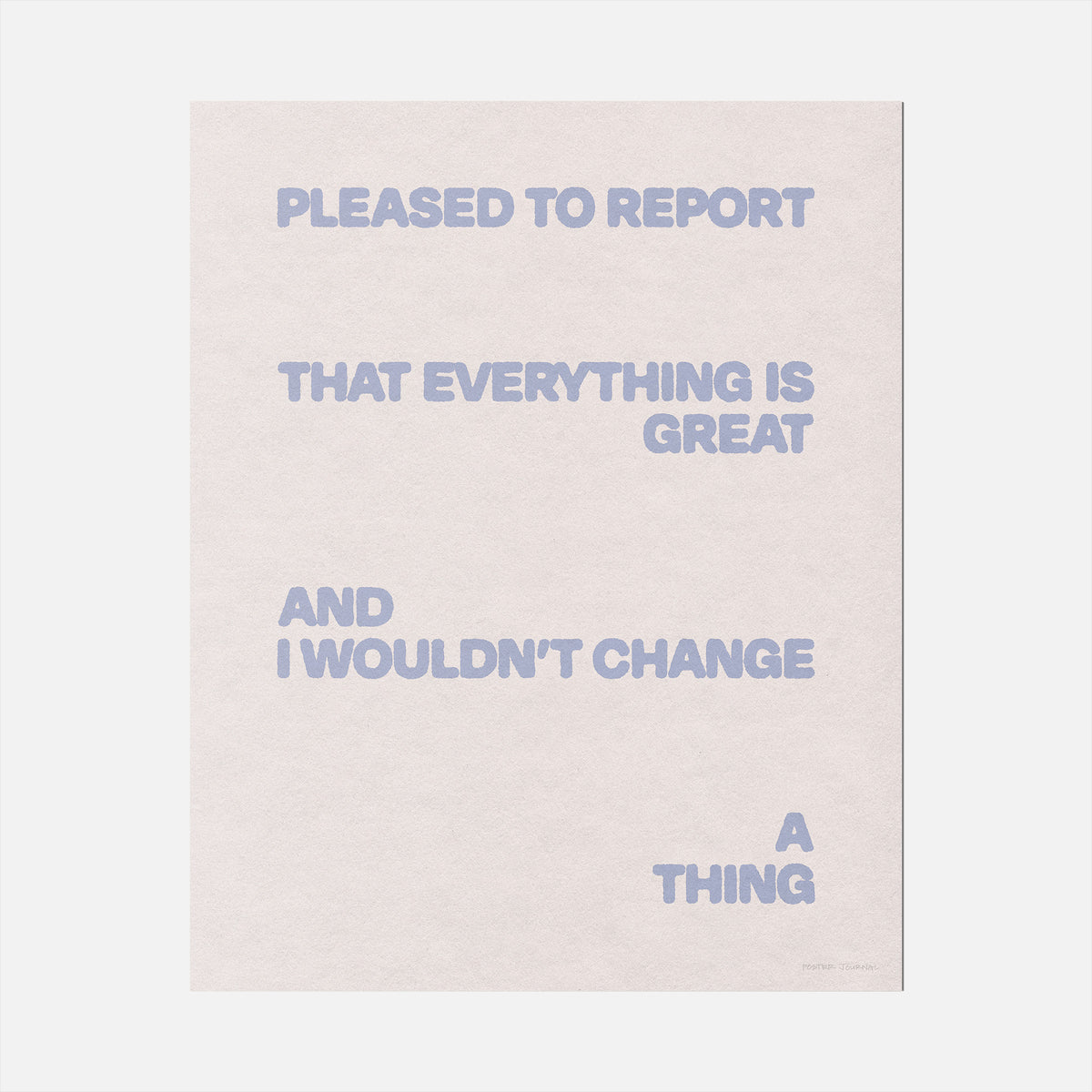 PLEASED PRINT