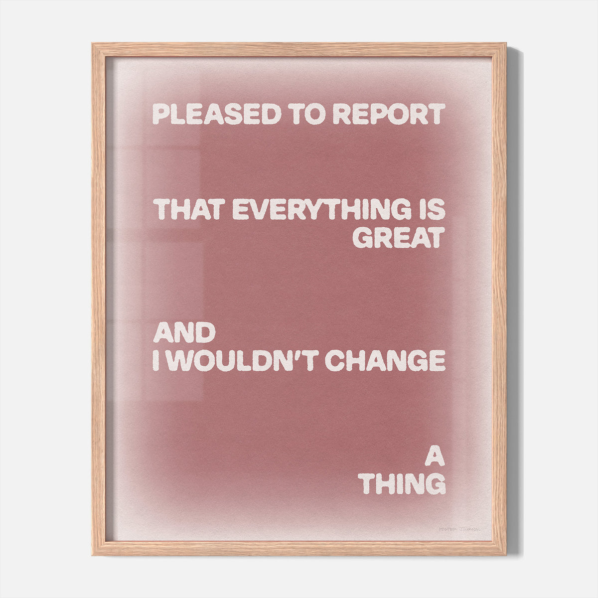 PLEASED PRINT