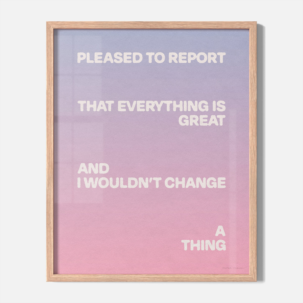 PLEASED PRINT