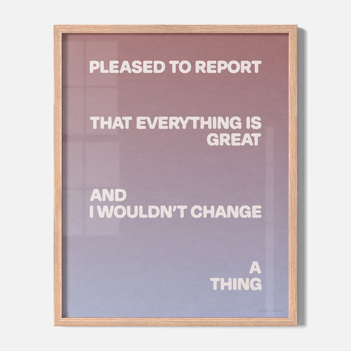 PLEASED PRINT