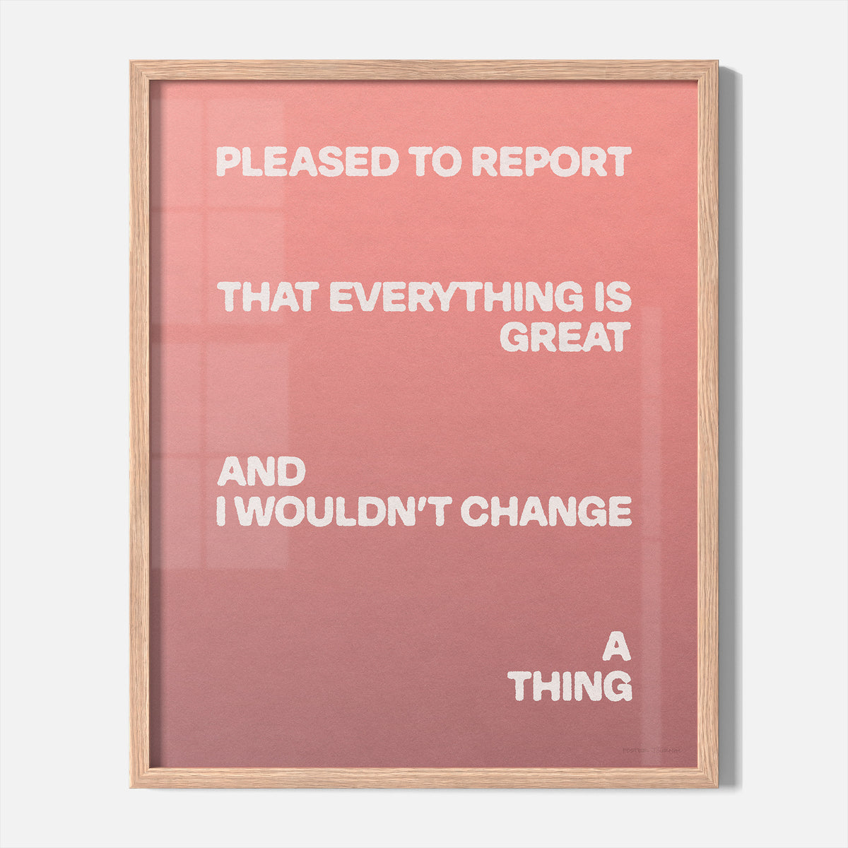 PLEASED PRINT